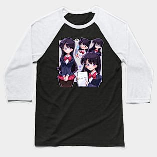 Komi Can’t Communicate All Komi Fanart! Baseball T-Shirt